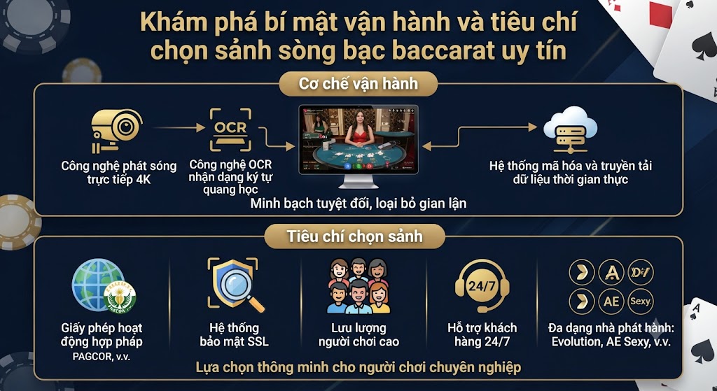 sảnh sòng bạc baccarat