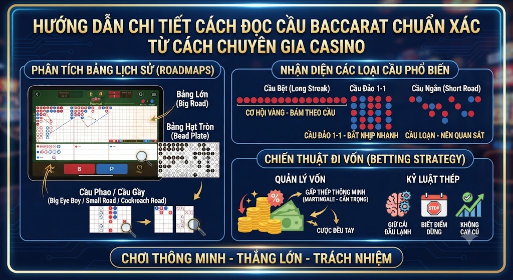 cách đọc cầu baccarat